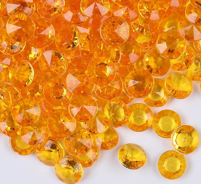 1000pcs/ Pack Wedding Table Acrylic Diamond Scatter Crystals Confetti Acrylic by WelcometoGintoaria