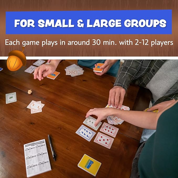 Squirrel Products Completely Nuts Fast Paced Party Game, Card Game - Image 4