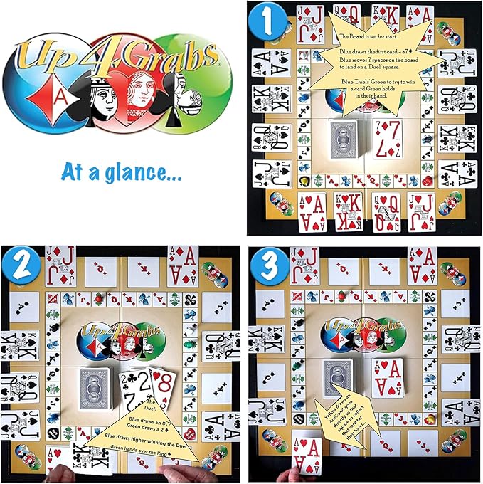 Up 4 Grabs – The Wild Card-Playing Board Game Packed - Image 4
