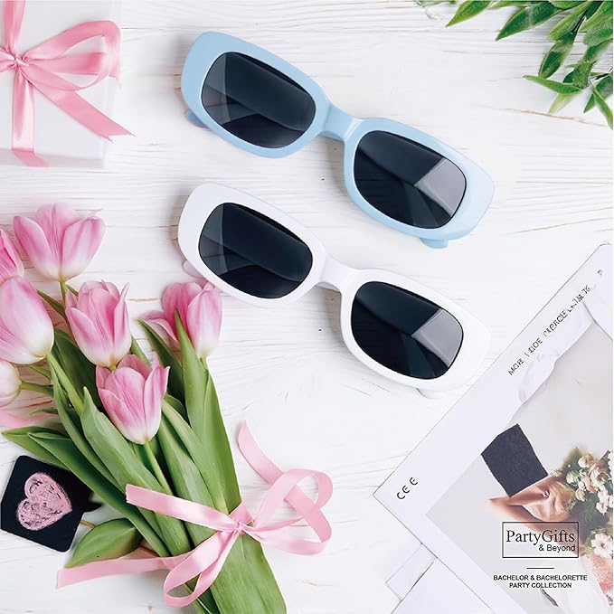 Bride Squad Bachelorette Party Favors 10 Pcs Team Bride Sunglasses Retro - Image 5