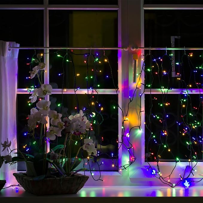100 LED Christmas String Lights, 39FT Indoor Lights Plug-in - Image 2