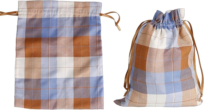 Large Fall Burlap Bags with Drawstrings - Image 6