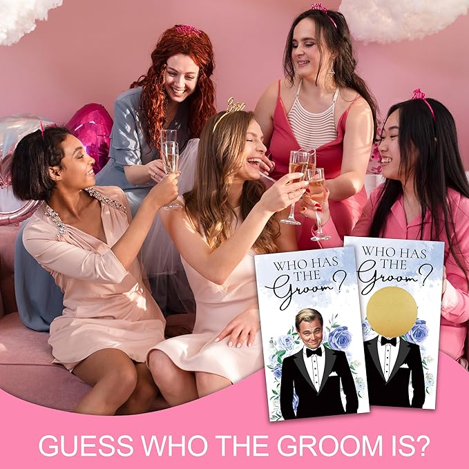 Who Has The Groom Bridal Shower Games, 3.5"x 2.1" Funny Bachelorette Party Game - Image 5