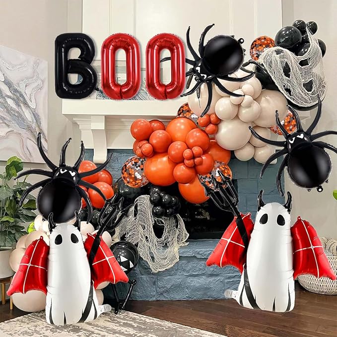 Halloween Balloons Decorations, Spider Foil Balloon - Image 6