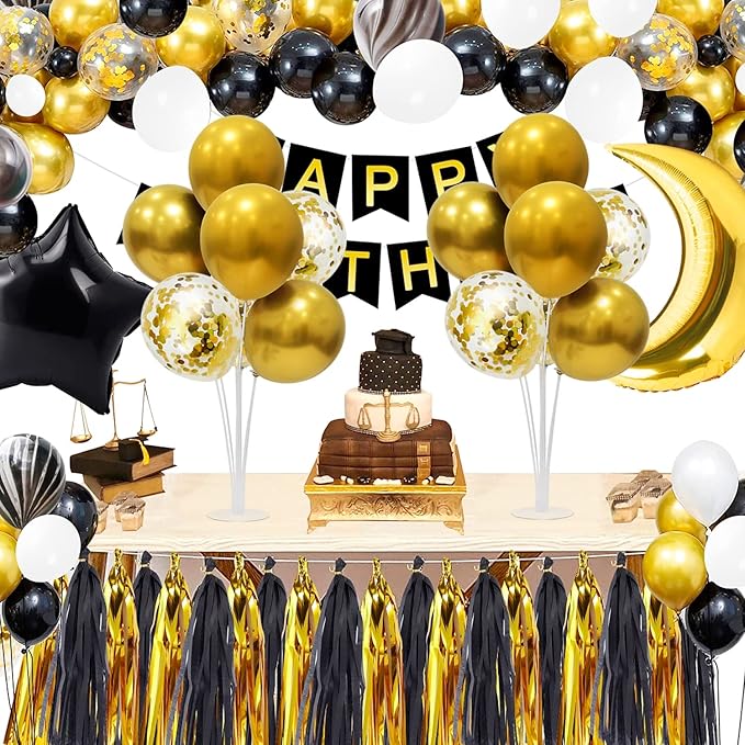 Gold Party Decorations Balloon Stand Centerpiece Table Decorations - Image 5