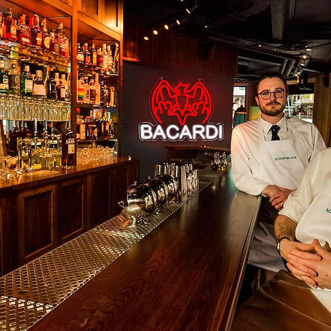 Bacardi Rum neon commercial sign - Image 3