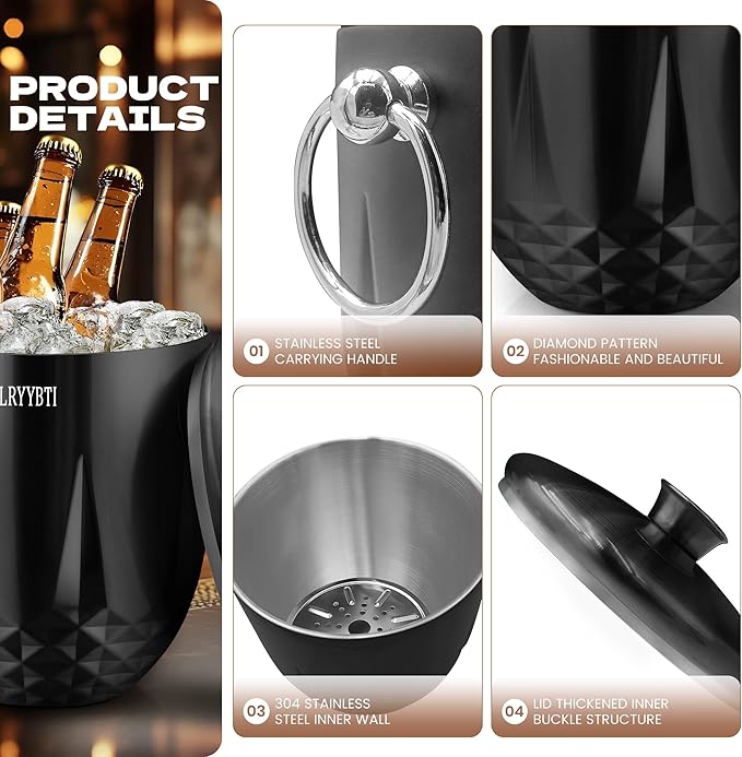 3L Ice Buckets for Parties and Cocktail Bar - Image 5