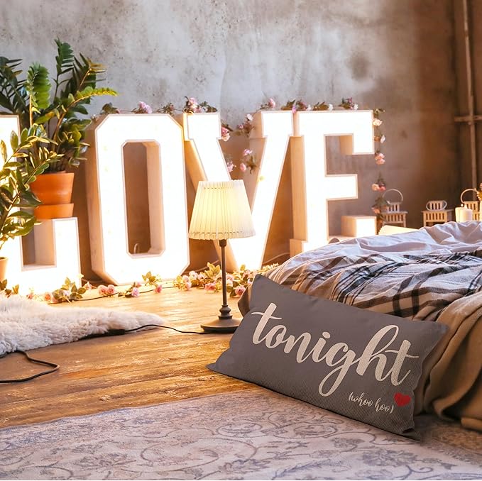 Mancheng-zi Bridal Gift, 12x20 Pillow Cover, Bridal Shower Gifts, Funny Couples - Image 3