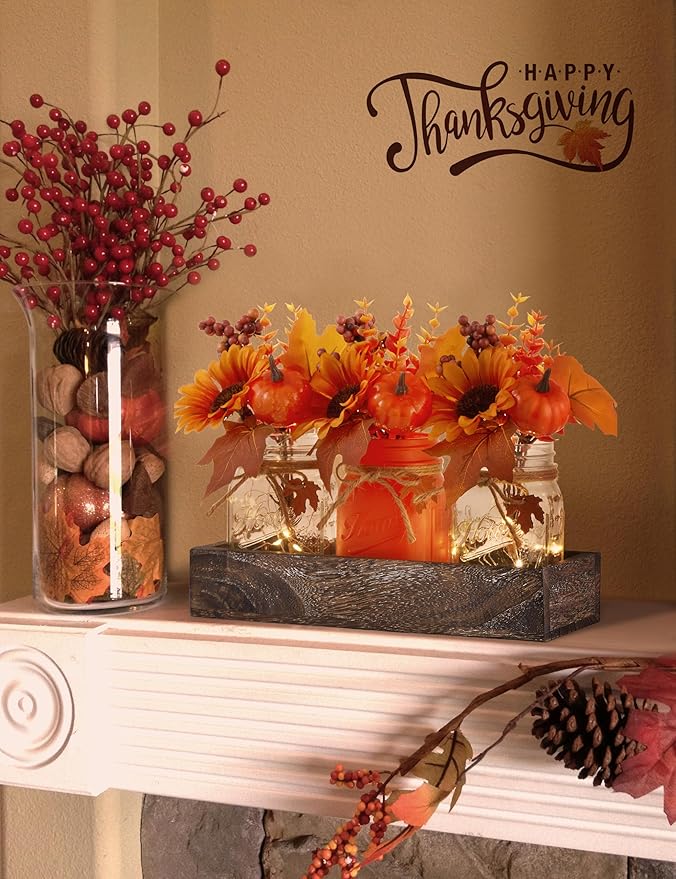 Fall Thanksgiving Table Decor, Centerpieces - Image 4