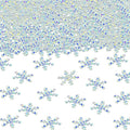 Confetti Snowflake Sequins Table Confetti Metallic Foil Sprinkles or DIY by JNSAXMI