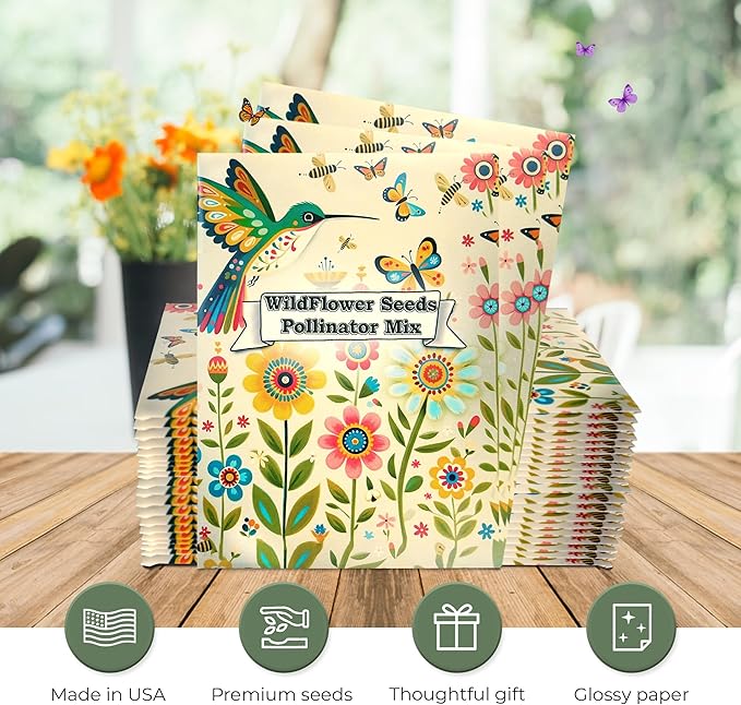 Pollinator Paradise Seed Mix Seeds Packets - Image 3