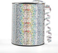 500 Yard Silver Curling Ribbon, 3/16" Christmas Shiny Curly Ribbons by Winjeto