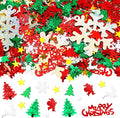 MARFOREVER Christmas Glitter Confetti, Merry Christmas Table Decorations by MARFOREVER
