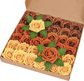 BLEUM CADE 36Pcs Artificial Flowers Fake Roses by BLEUMCADE