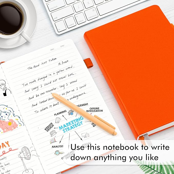 feela 24 Pack Journal Notebook for Work, Business Notebook Bulk Hardcover Lined - Image 4