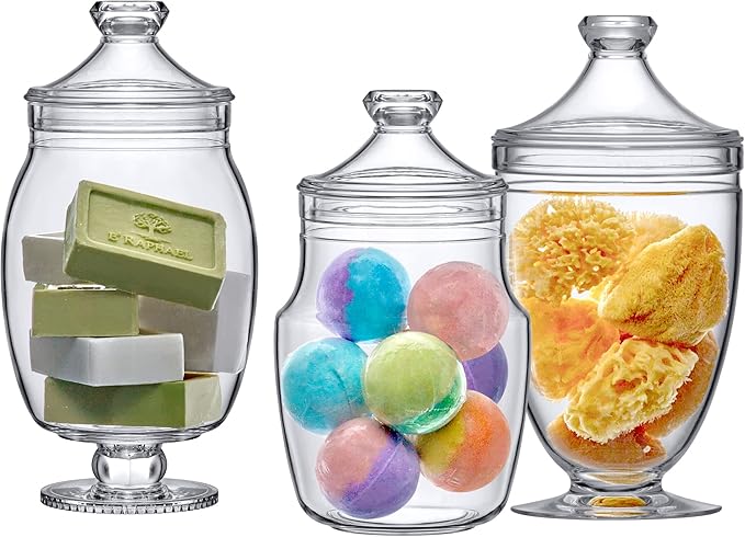 Amazing Abby - Keep - Acrylic Apothecary Jars, Plastic Jars - Image 4