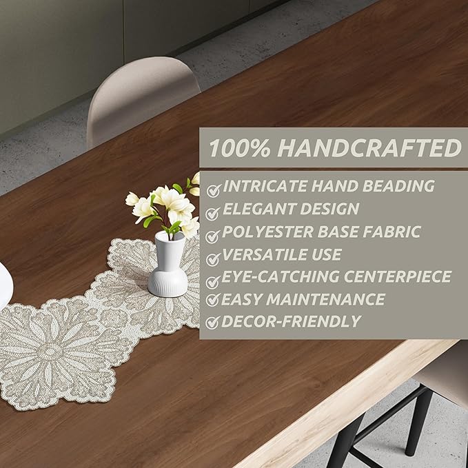 Beaded Table Runner - Image 6
