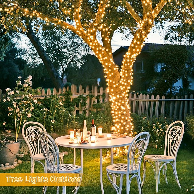 JMEXSUSS 800 LED Christmas Lights Outdoor Indoor String Lights - Image 3