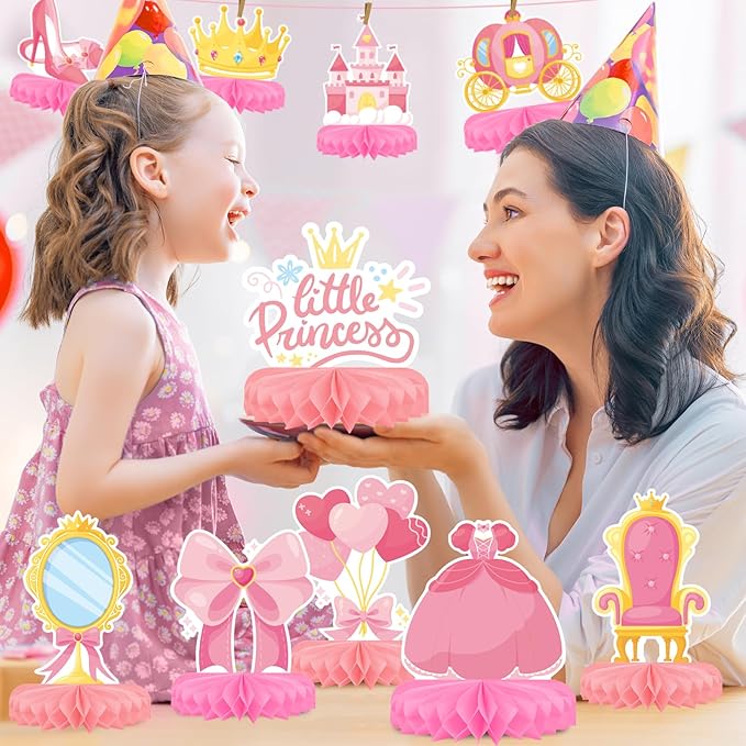 Princess Birthday Party Supplies Kit - Image 3