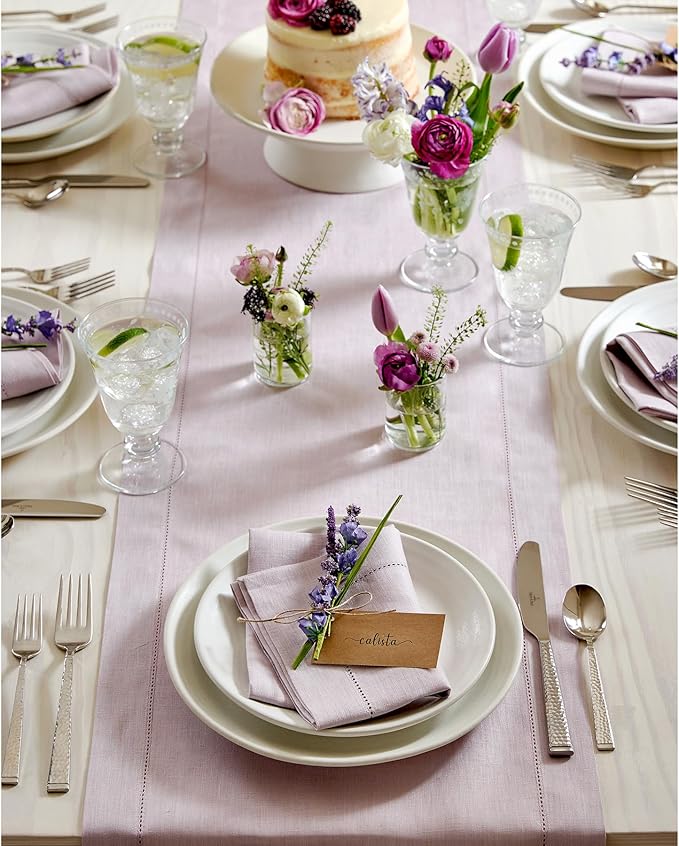 Solino Home Linen Table Runner 60 Inches - Image 3