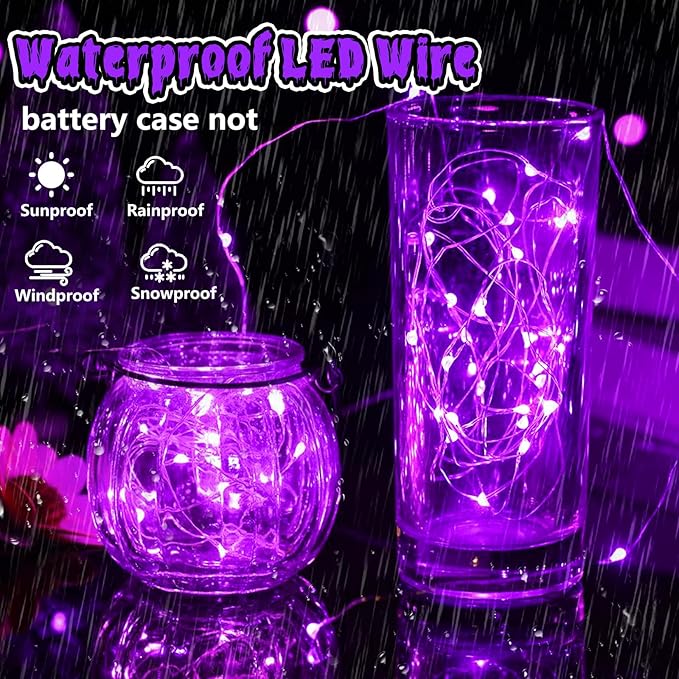 3 Pack Fairy Lights Battery Operated - Image 3