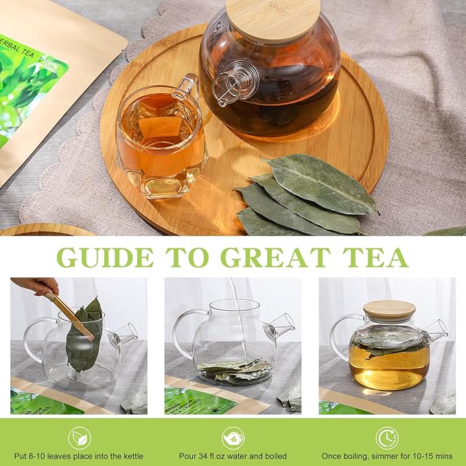 FullChea - Soursop Leaves, 170+ Hojas De Guanabana - Premium Soursop Leaves Tea - Image 4