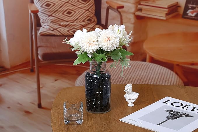 LAIDANLA 500PCS Black Acrylic Gems Vase Fillers - Image 3