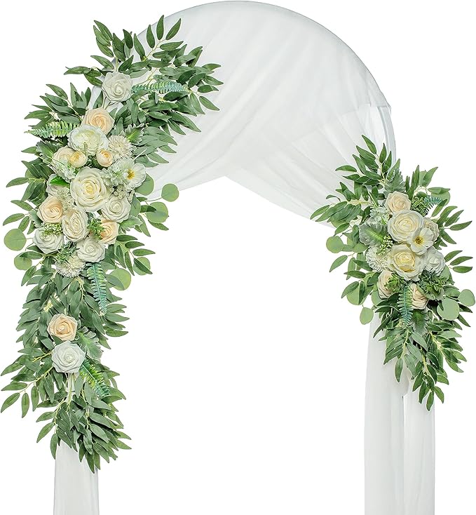 Wedding Arch Flowers, Artificial Flowers by Lisuun