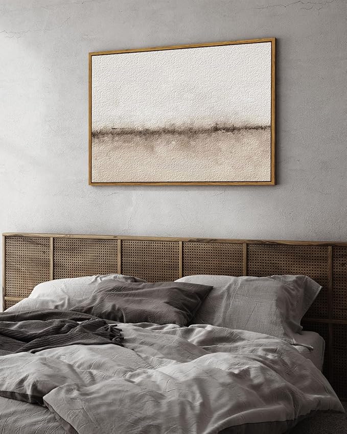 ARPEOTCY Large Framed Canvas Wall Art, 24x36 Inch, Modern Minimalist Abstract - Image 7
