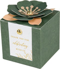 FEIYI 20 PCS Favor Boxes, 3 In 1 Olive Green Candy Boxes by FEIYI