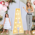 4ft Marquee for Letters A, Marry Me Light up Letters, Large Light up Letters by GGPL