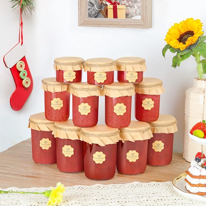 ComSaf Wide Mouth Mason Jars 16oz - Image 8