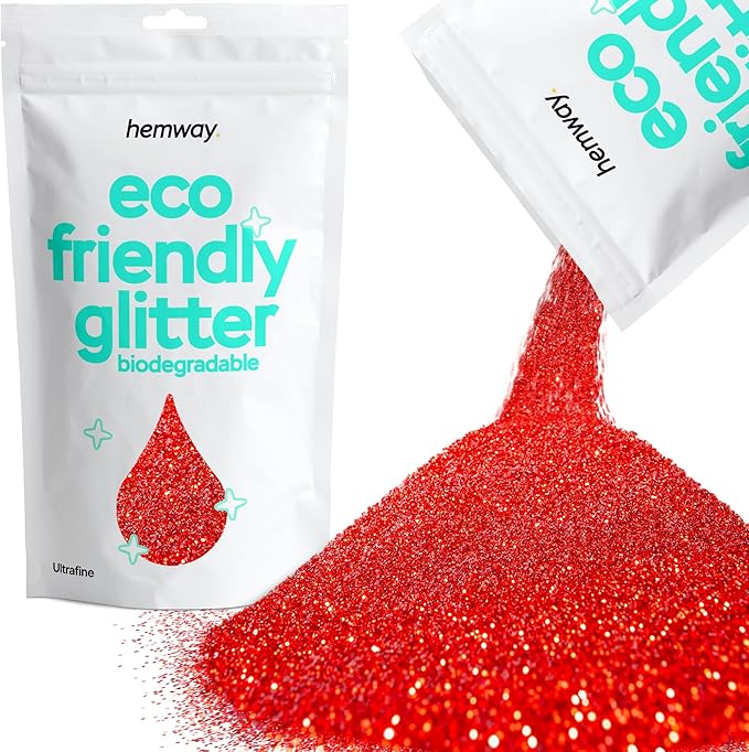 Hemway Eco Friendly Biodegradable Glitter 100g / 3.5oz Bio Cosmetic Safe by Hemway