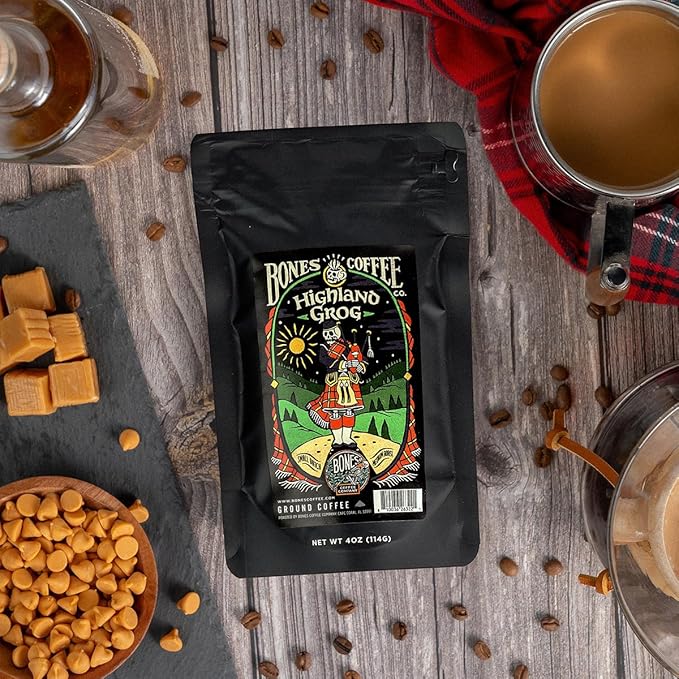 Bones Coffee Company Favorite Flavors Sample Pack Box Set - Image 6