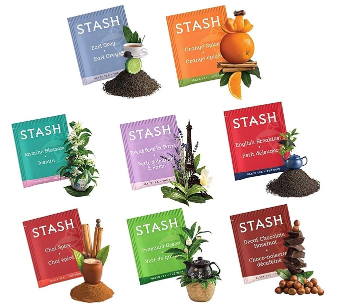 Stash Tea Bags Sampler Assortment Box 30 Different Flavors Gifts - Image 6