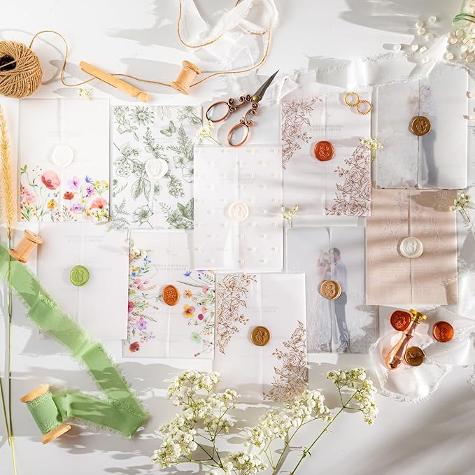 50 Pack Pre-Folded Vellum Jackets - Image 9