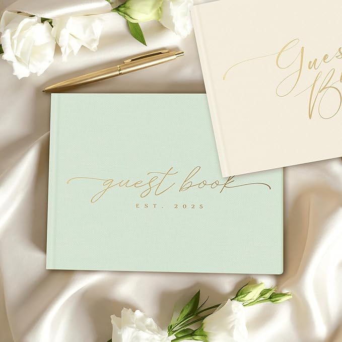 Personalized 2025 Wedding Guest Book - Image 9