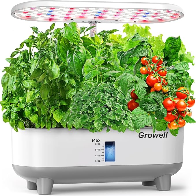Hydroponics Growing System Kit, 16 Pods Indoor Garden by Growell