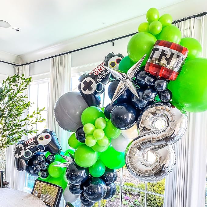 90pack Green Balloons Different Size 18/12/10/5 Inch Green Balloon Garland Arch - Image 5