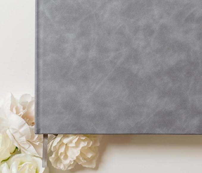 MUUJEE Personalized Guestbook in Slate Gray - Image 4