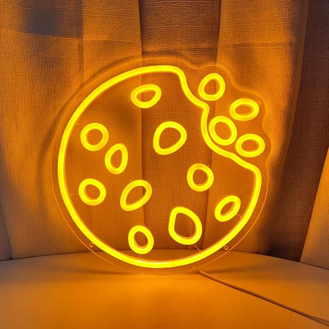 Neon LED Cookie Sign for Wall Decor - Image 2