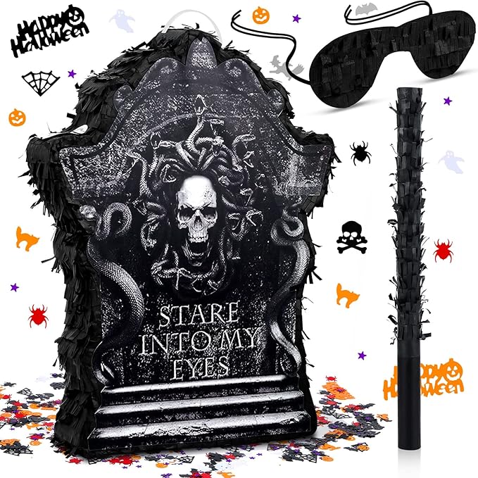 Halloween Tombstone Piñata Halloween Confetti Spooky Ghost Piñata by Sratte
