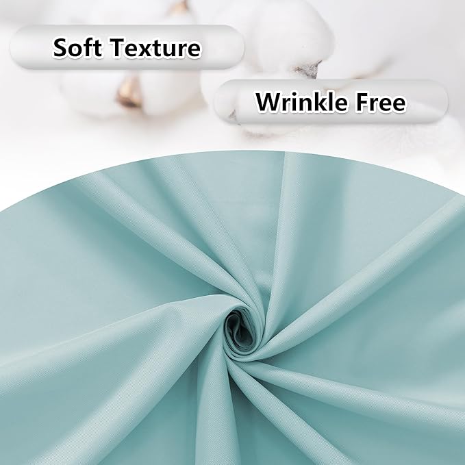 MEETSKY Light Green Backdrop Curtains 10ft x 10ft - Image 4