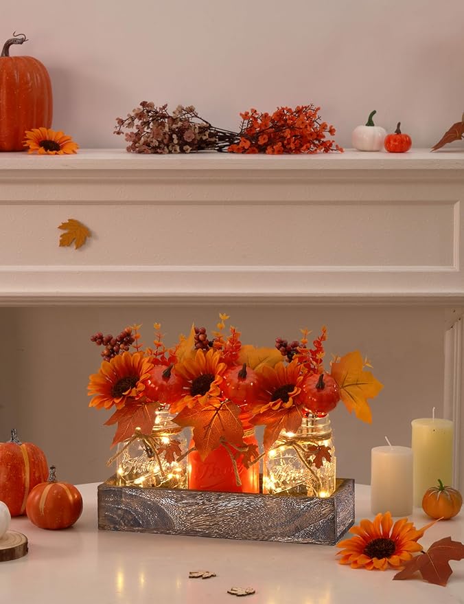 Fall Thanksgiving Table Decor, Centerpieces - Image 6