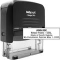 MaxMark Notary Stamp for State of South Dakota- Self Inking Stamp by Maxmark