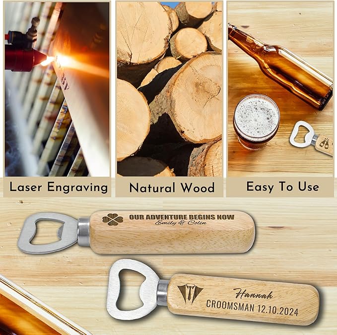 15-100PCS Custom Bottle Openers Bulk, Beer Bottle Opener - Image 5