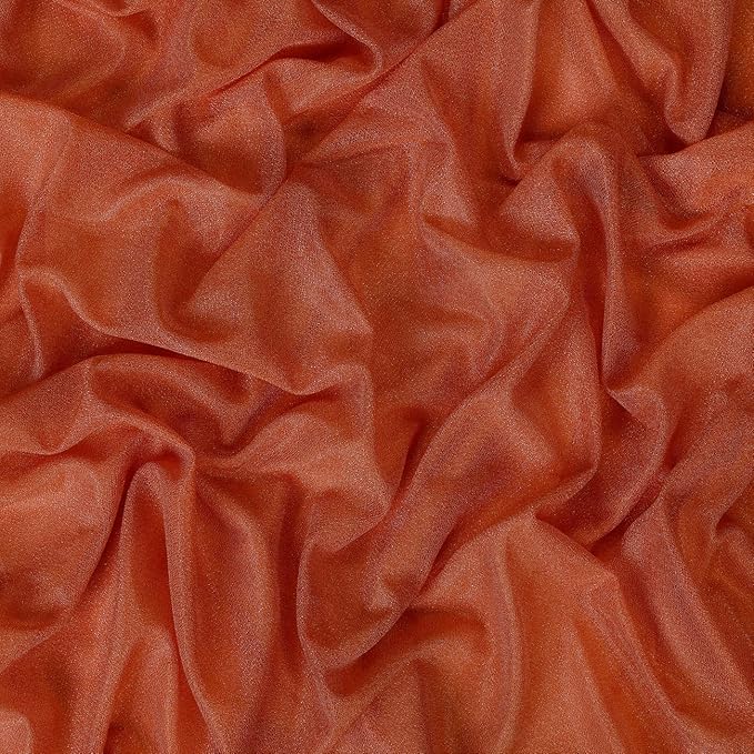 VDS Pack of 2 Panel Wedding Arch Draping Fabric Sheer Chiffon Fabric Drapery - Image 9