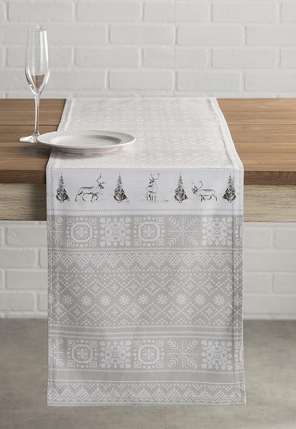 Maison d' Hermine Table Runner 100% Cotton Single Layer Table Runners 60 inches - Image 2