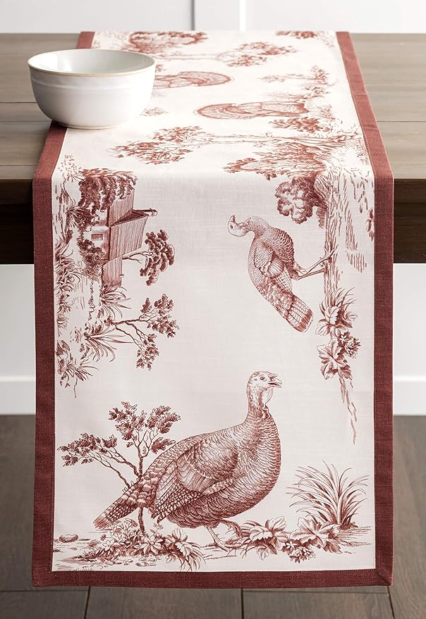 Maison d' Hermine Table Runner 100% Cotton Single Layer Table Runners 108 - Image 9