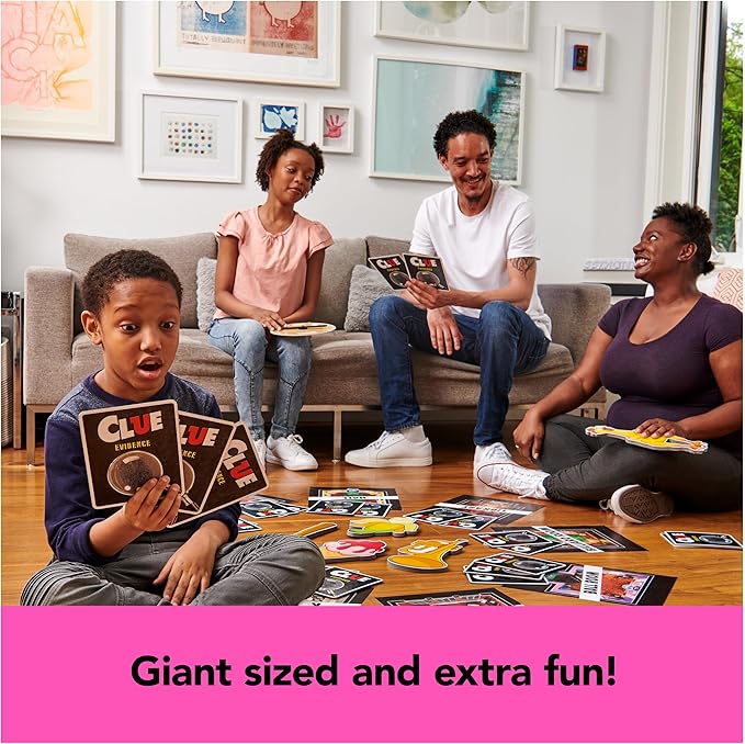 Spin Master Games, Clue Giant Edition, Family Game - Image 3